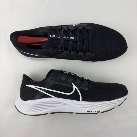 Nike Air Zoom Pegasus 37 black running shoes - Picture 4 of 8